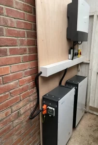 Inverter and batteries